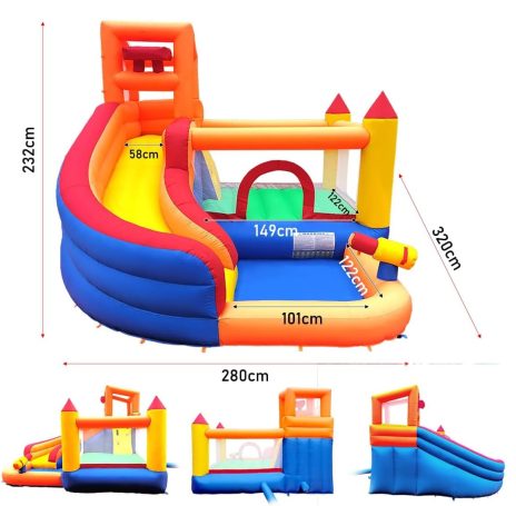 Kinderhüpfburg Nr. 2 Kinderhüpfburg Nr. 2 3,20m x 2,80m